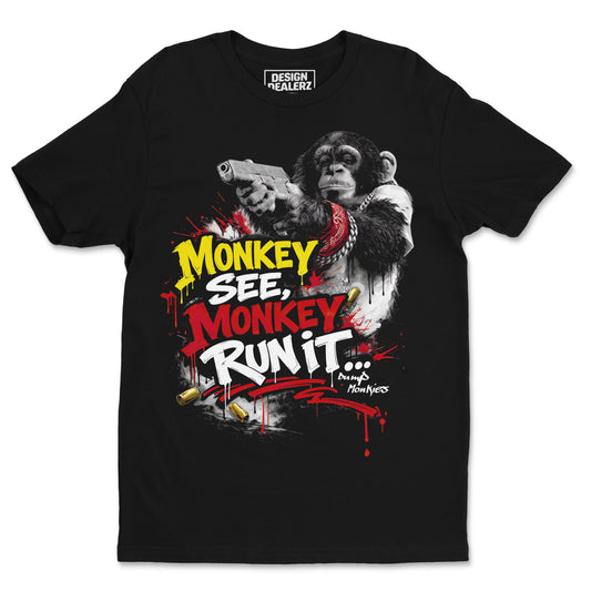 Monkey Run It Tee