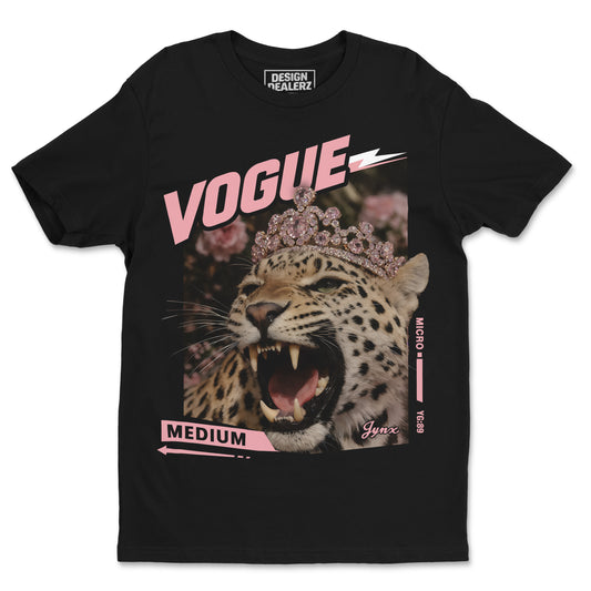 Vogue Queen Leopard Tee