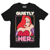 Quietly Her. Tee
