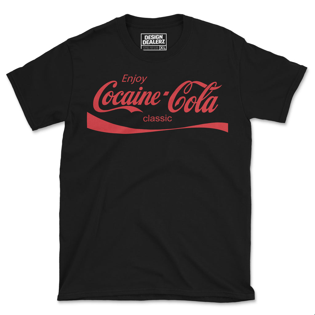 Cocaine-Cola Classic Parody Tee