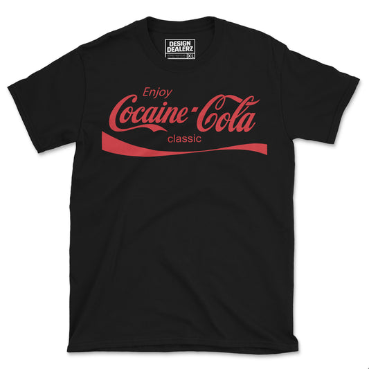 Cocaine-Cola Classic Parody Tee