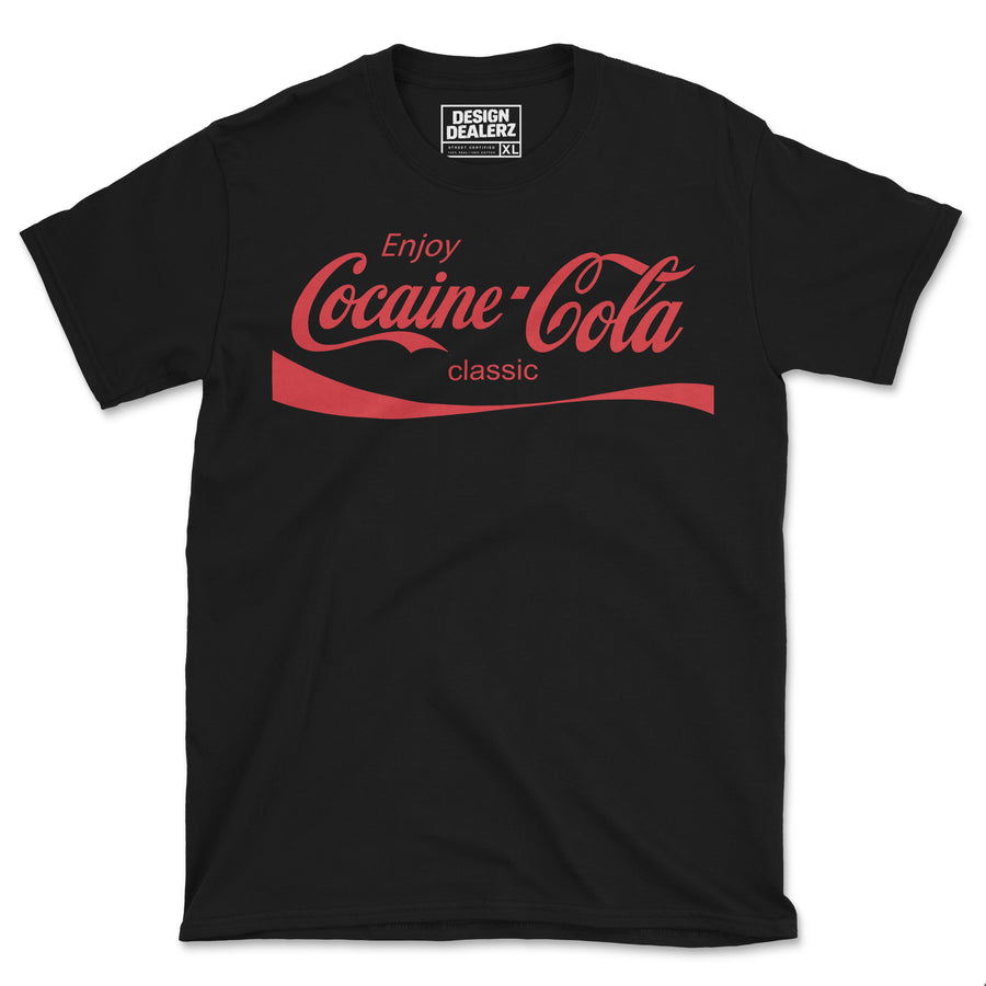 Cocaine-Cola Classic Parody Tee
